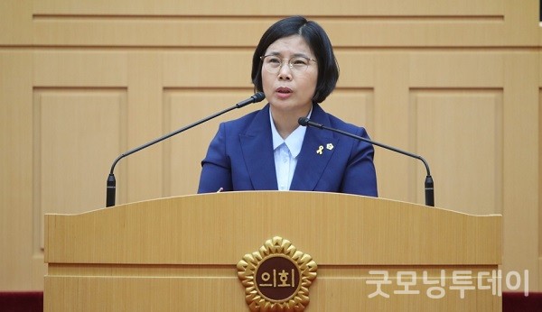 박경미 도의원, 학교 성교육 진흥 조례 제정 촉구